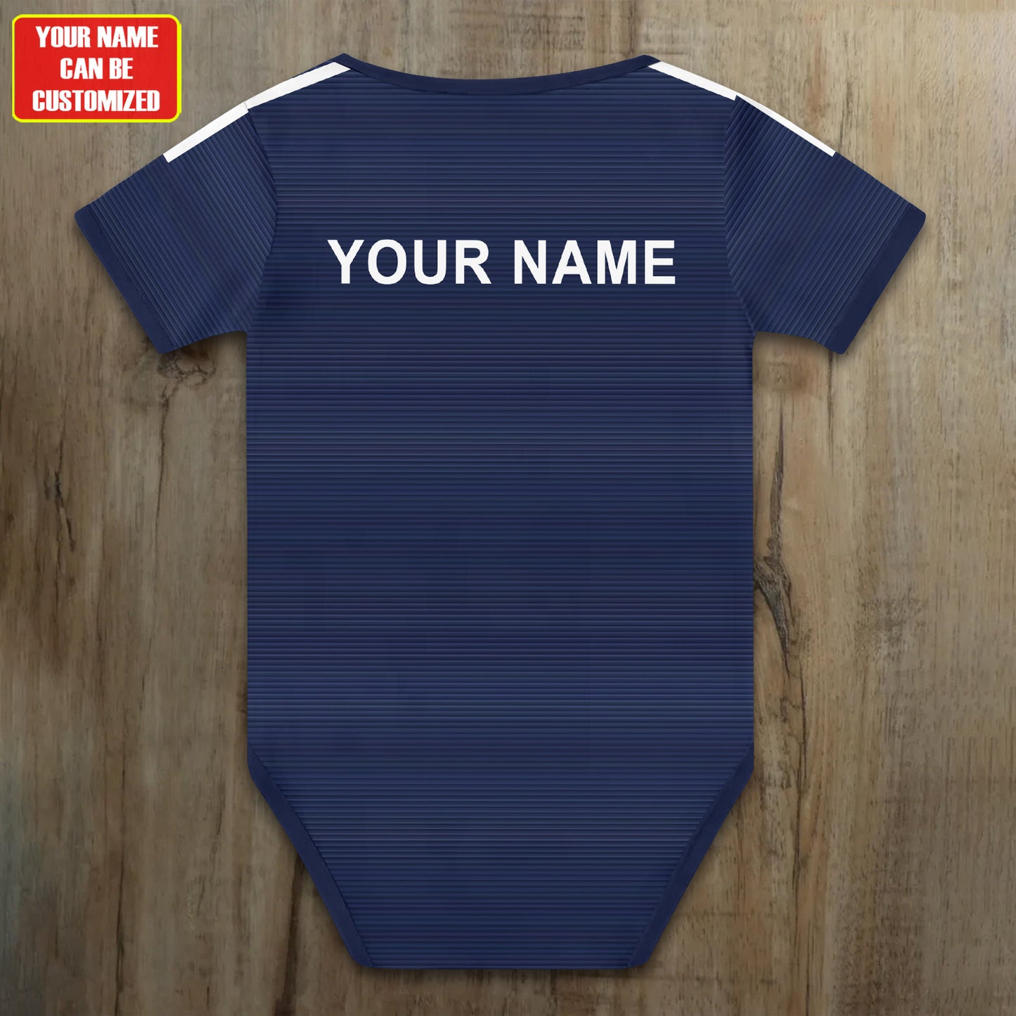 Customized Real Away Soccer Jersey , Baby Rib Bodysuit Sizes