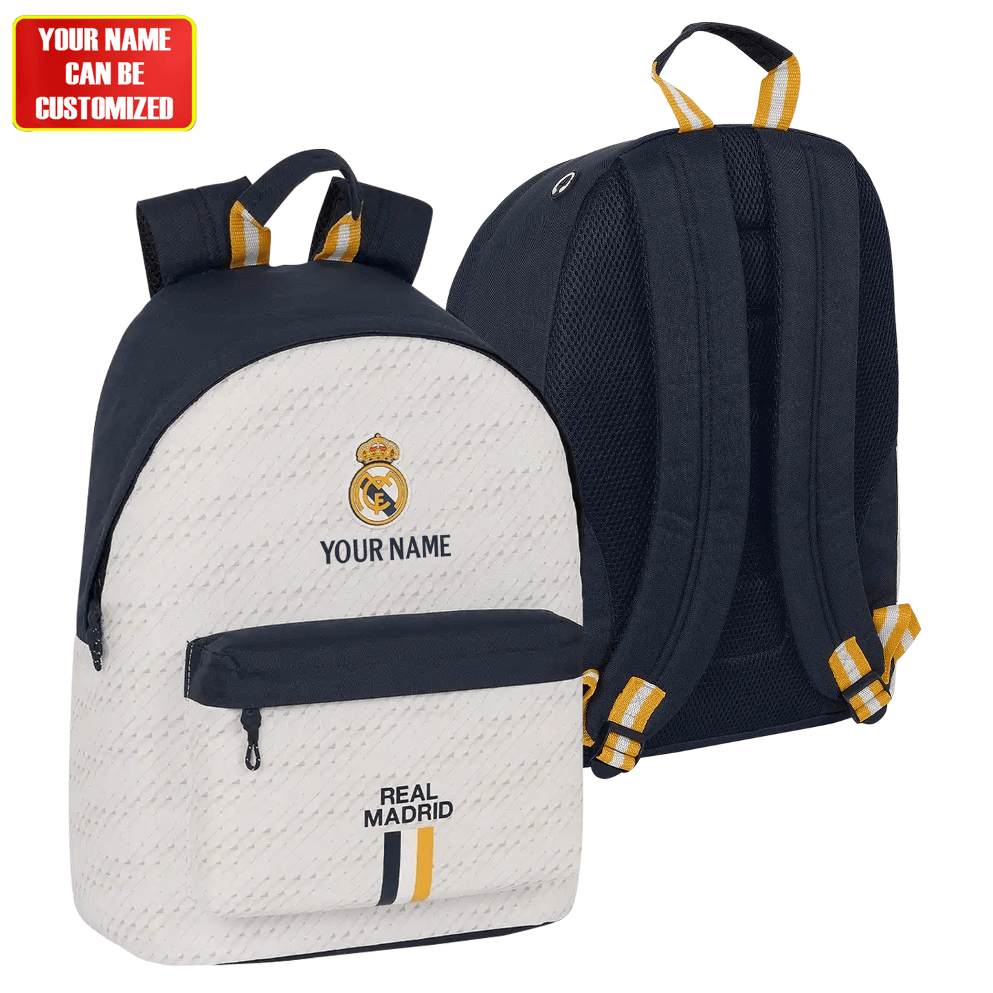 Personalized Real Madrid Backpack V4