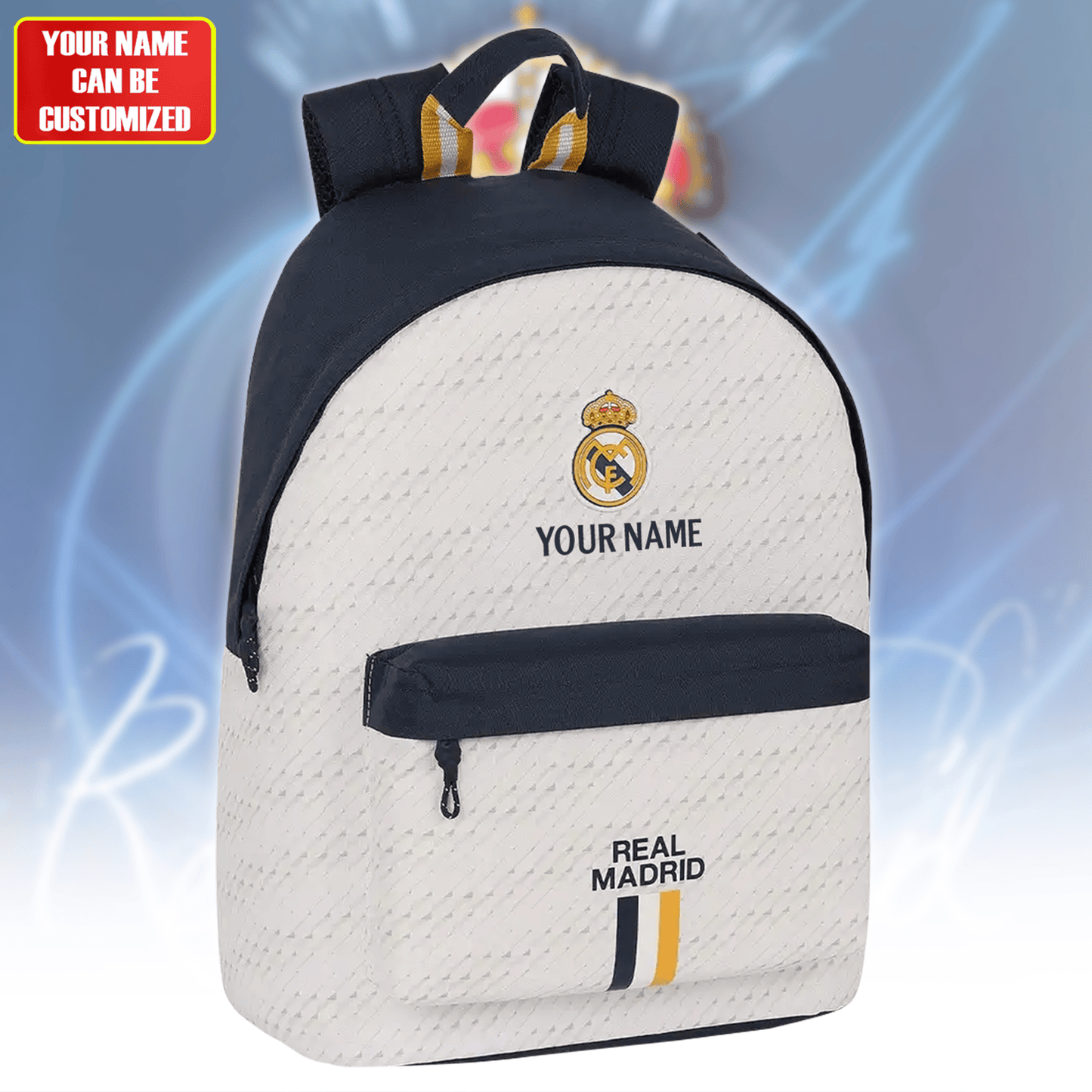 Personalized Real Madrid Backpack V4