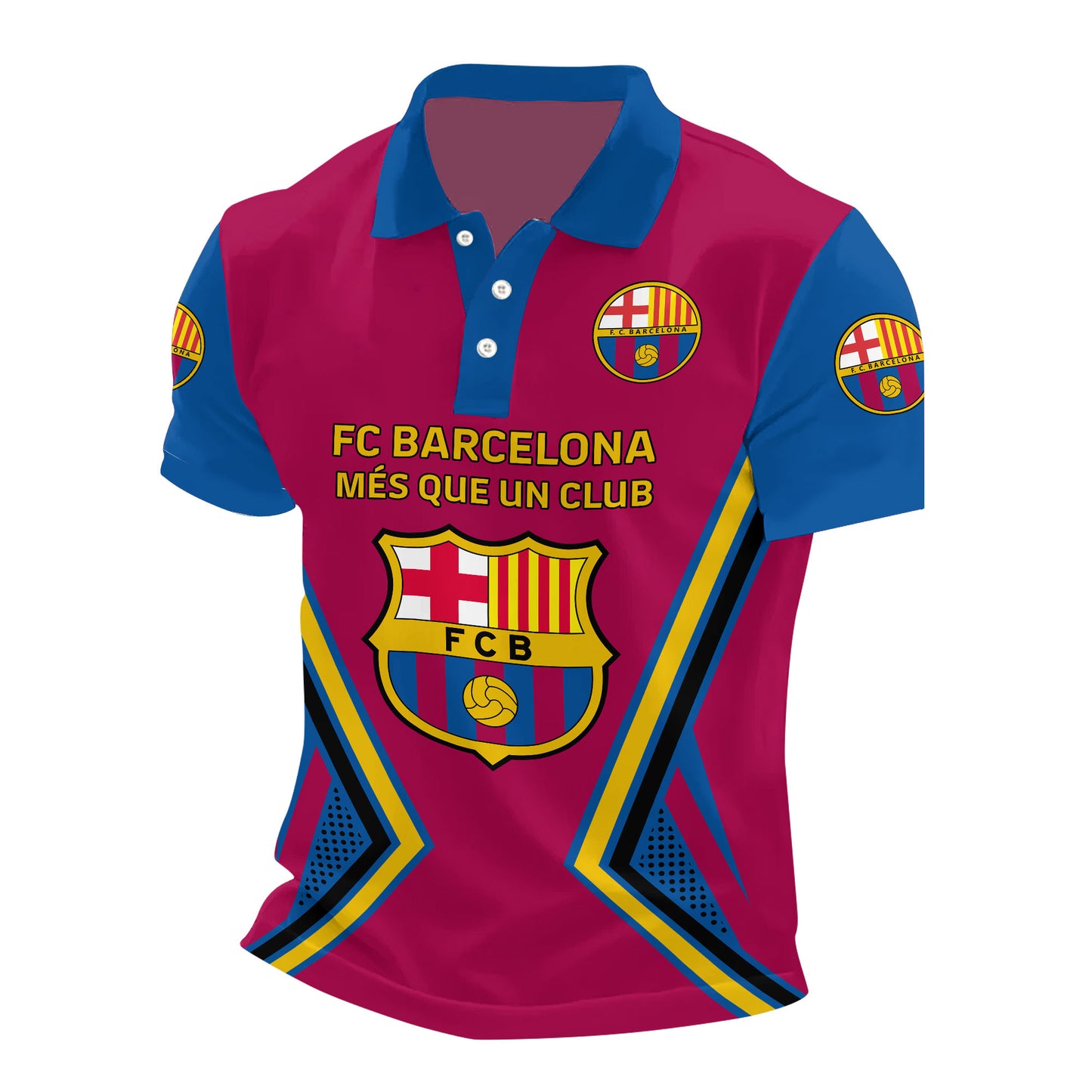 Personalized Barcelona FC 3D Full Printing Set , Barcelona FC Shirt , Barcelona Set , Zipper Polo, Hoodie , Short , Polo , hawaii