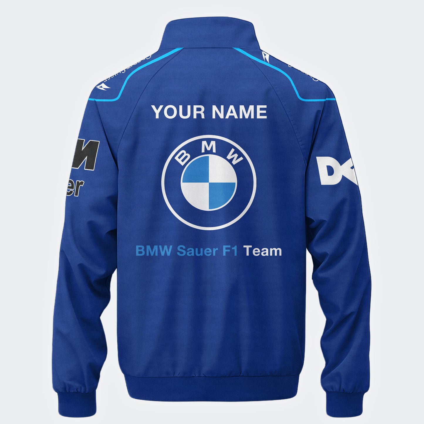 Personalized BW F1 Team Zipper Stand Collar Jacket