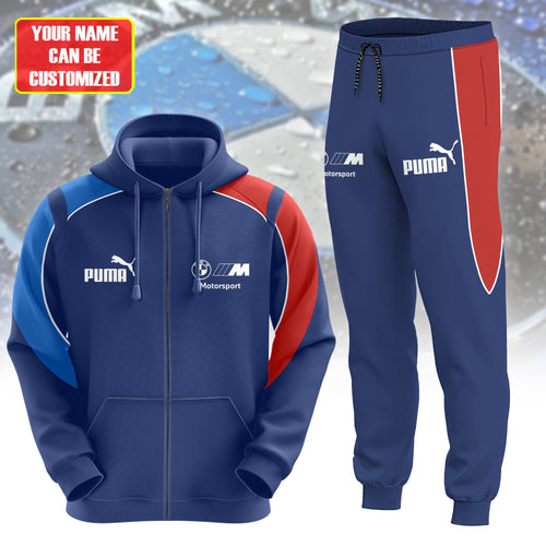 Personalized Merc BW X PM All over Printed Hoodie and Sweatpants set