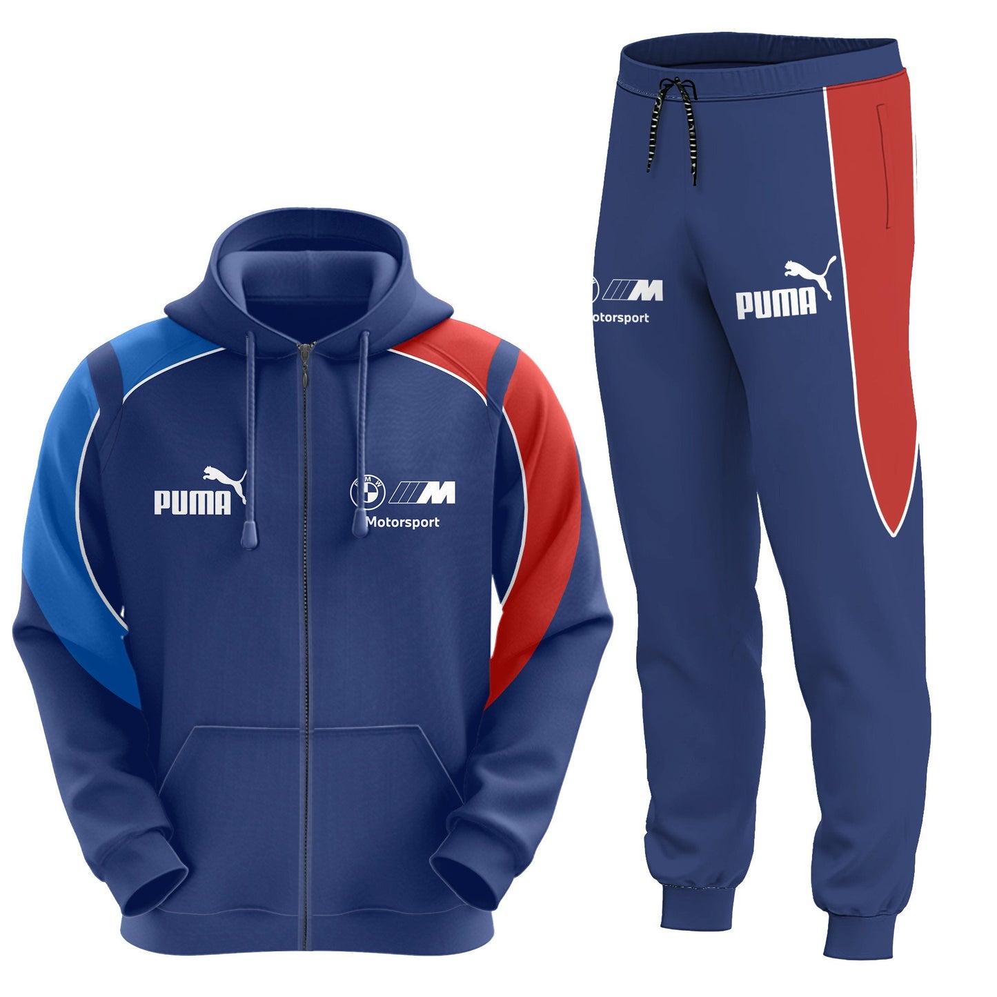 Personalized Merc BW X PM All over Printed Hoodie and Sweatpants set