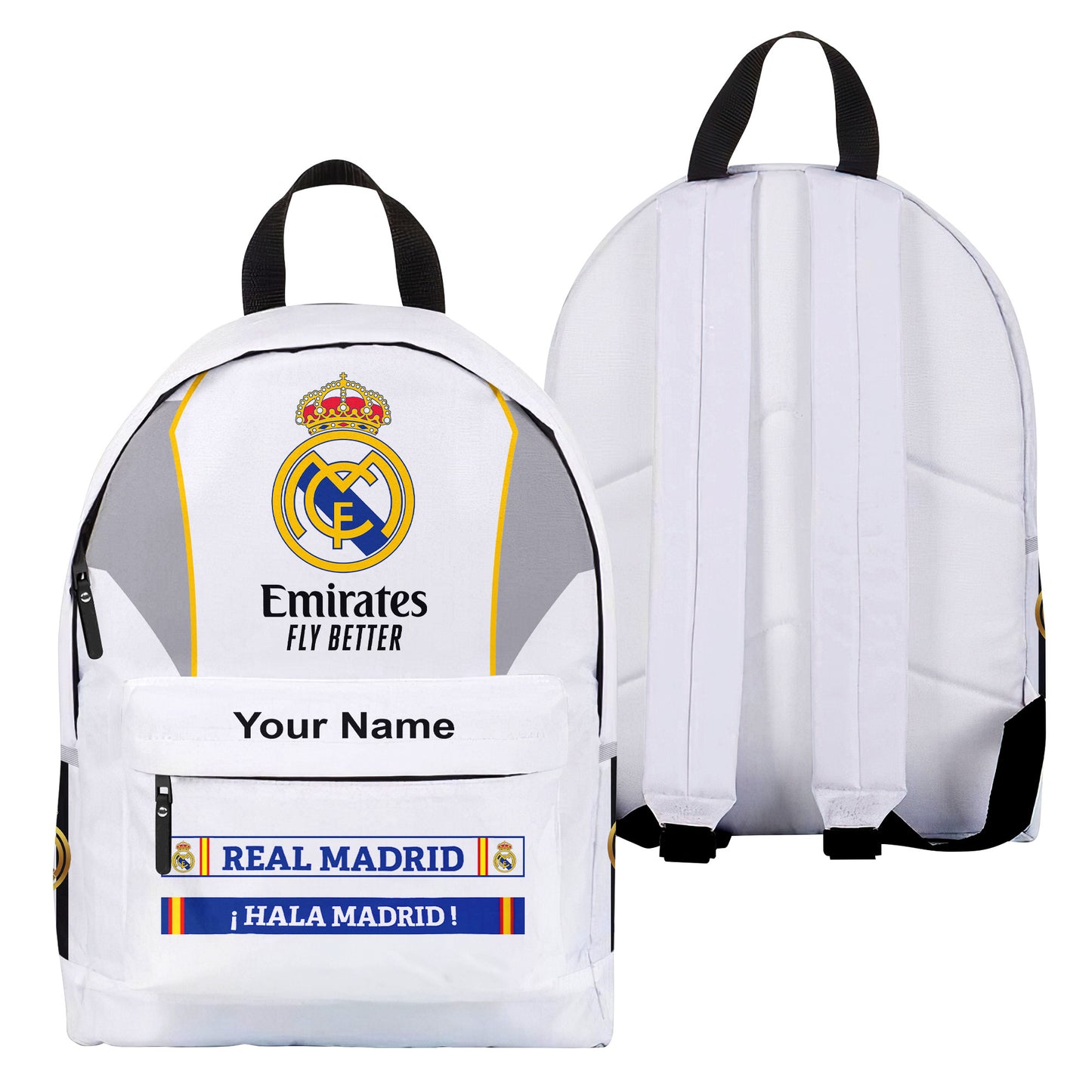 Personalized Real Madrid Sport Backpack