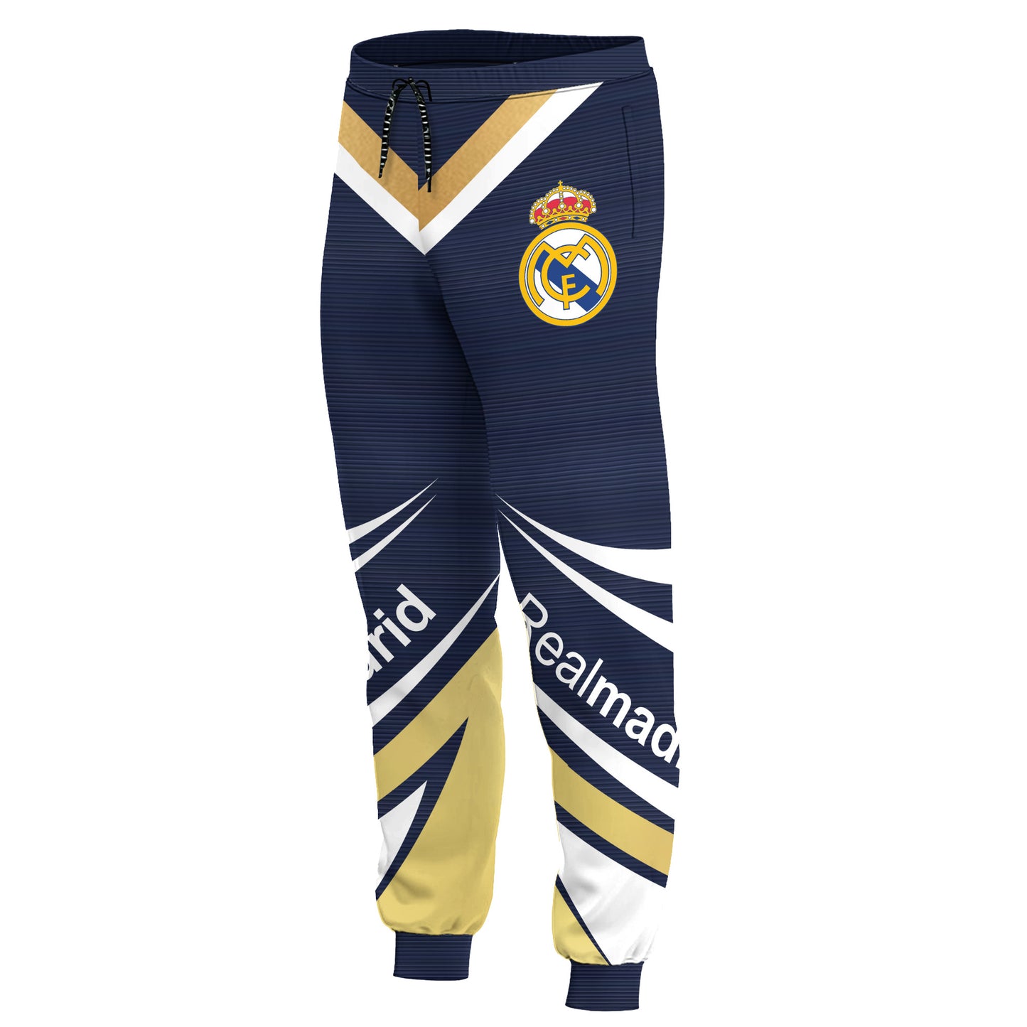 Personalized Real Madrid Q35 3D All over Printed Hoodie and Sweatpants set