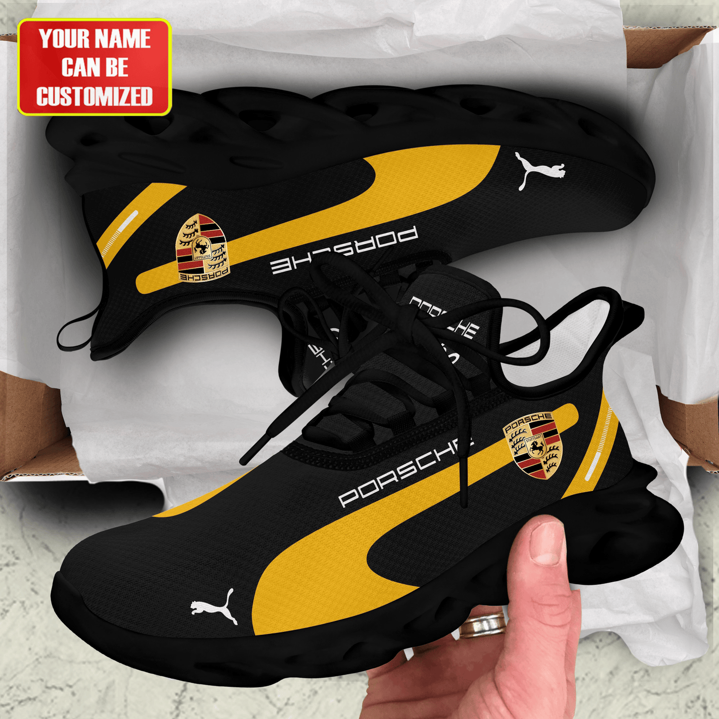 Pors x Pm Sport Chunky Custom Sneaker