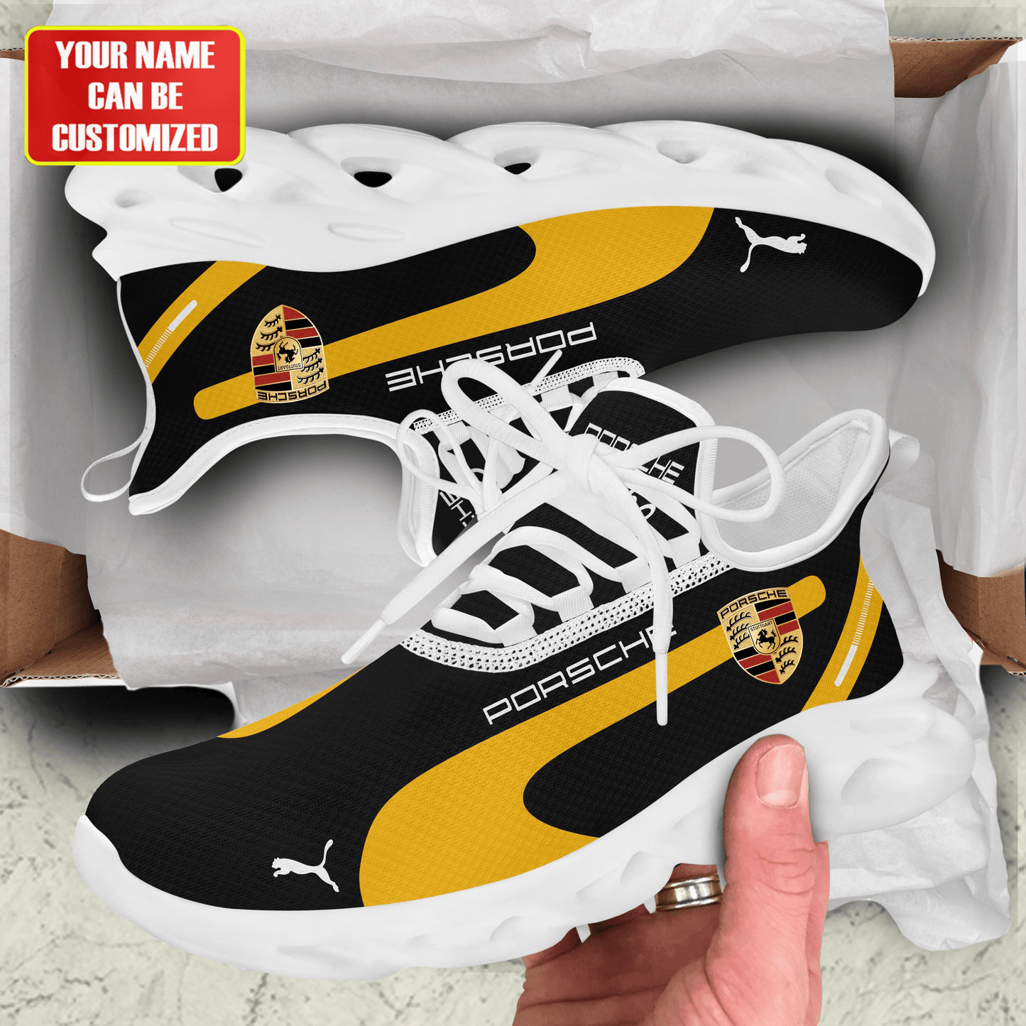 Pors x Pm Sport Chunky Custom Sneaker