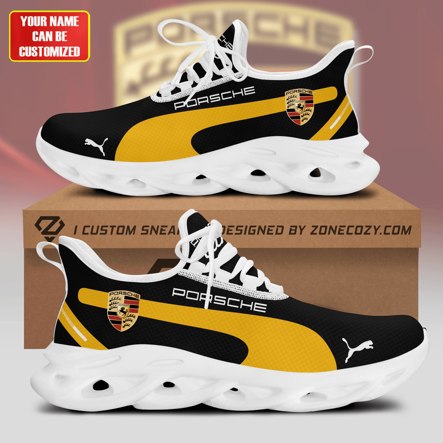 Pors x Pm Sport Chunky Custom Sneaker