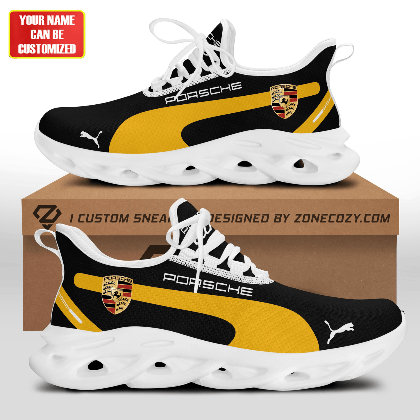 Pors x Pm Sport Chunky Custom Sneaker