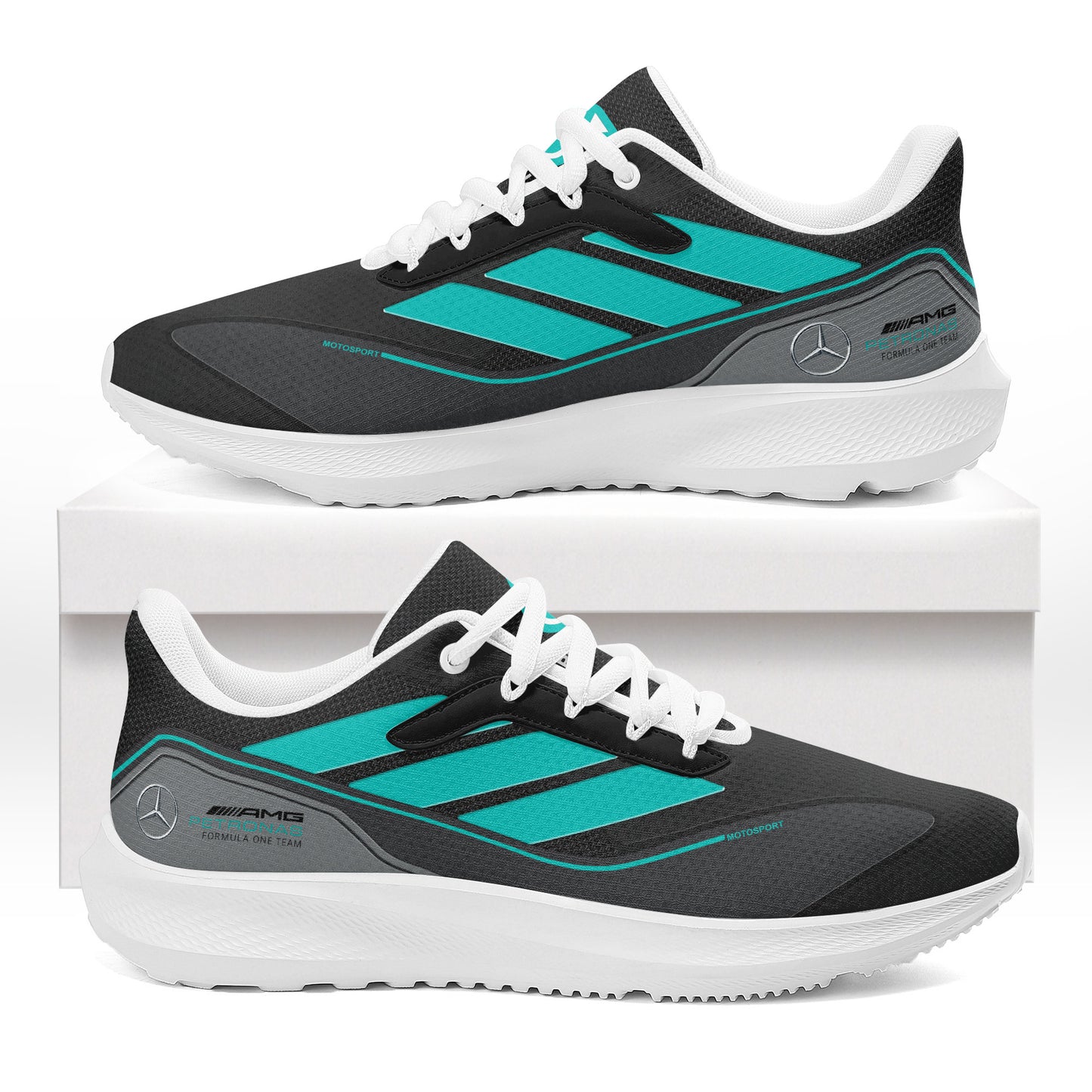 Merc AMG Petronas Running Motorsport Chunky Custom Sneaker