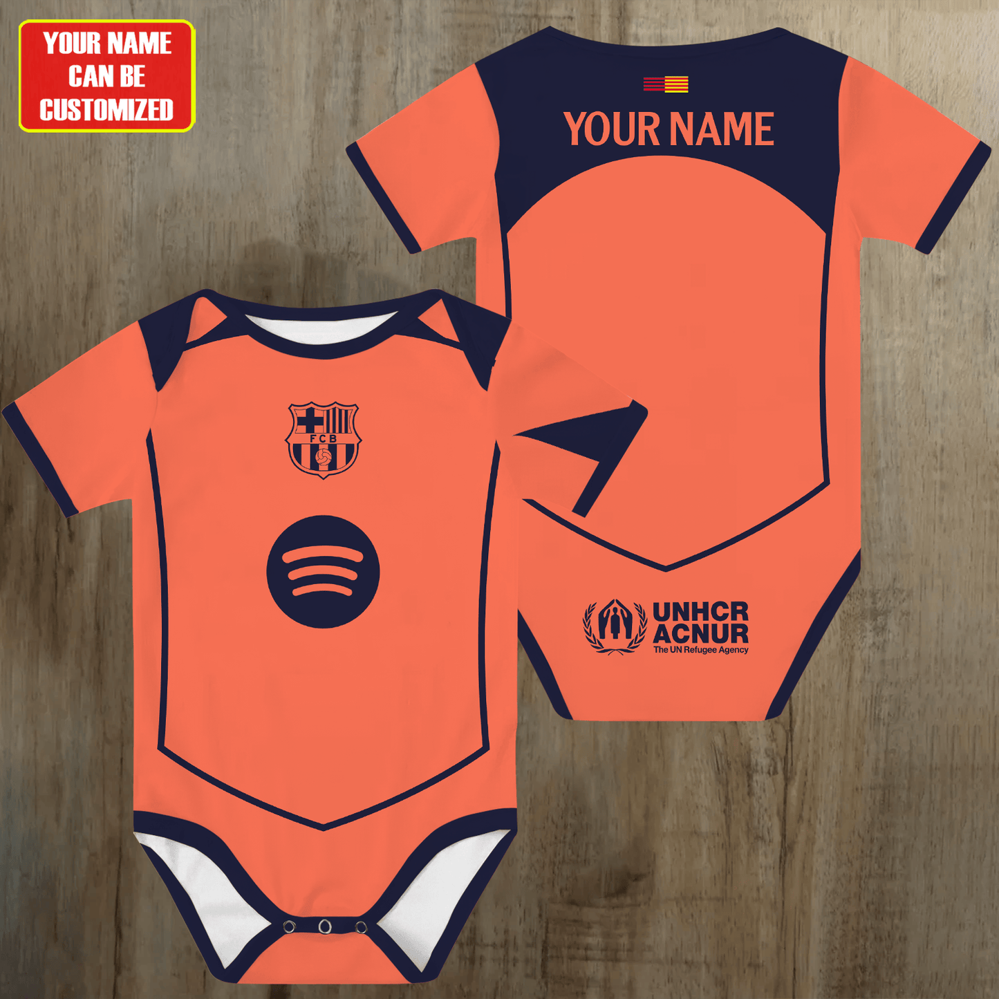 Customized Barcelona Third Soccer Jersey , Baby Rib Bodysuit Sizes