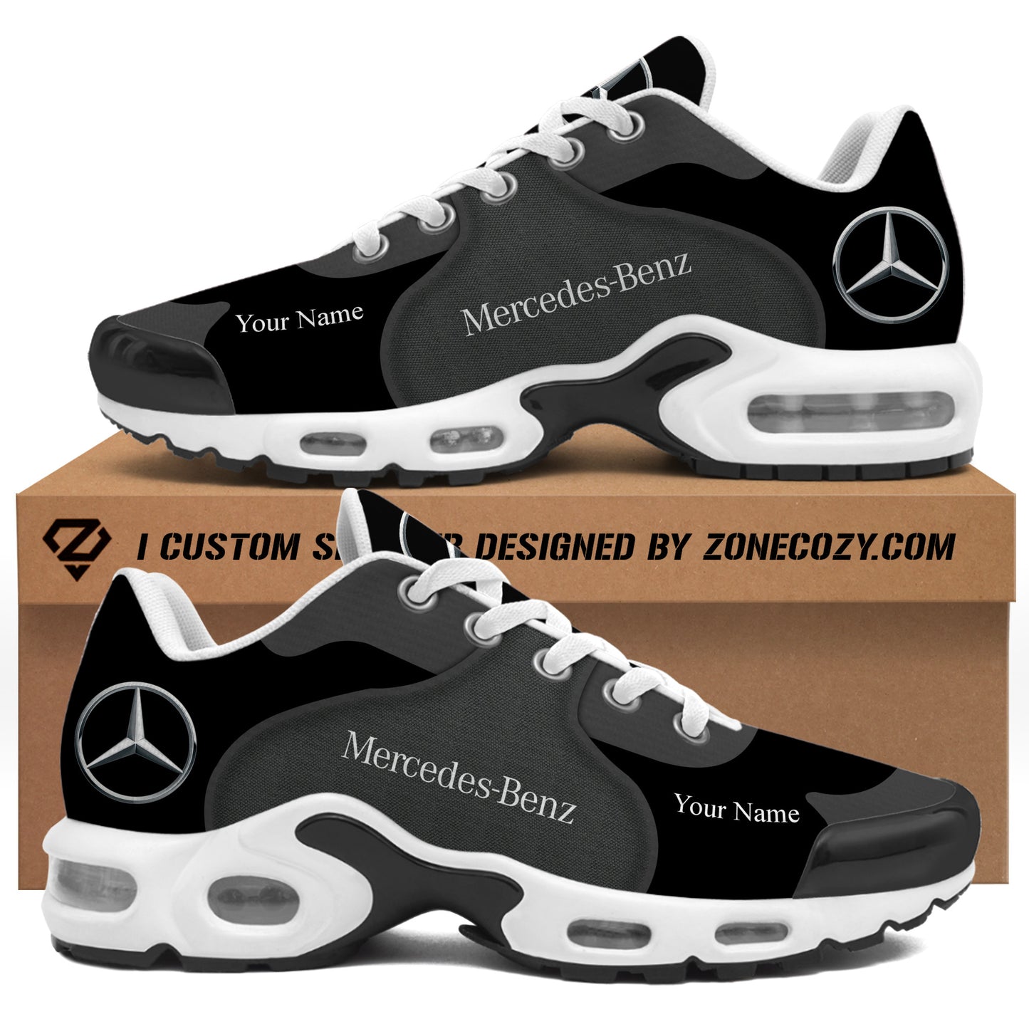 Personalized Mercedes Sport Air Cushion Sneaker