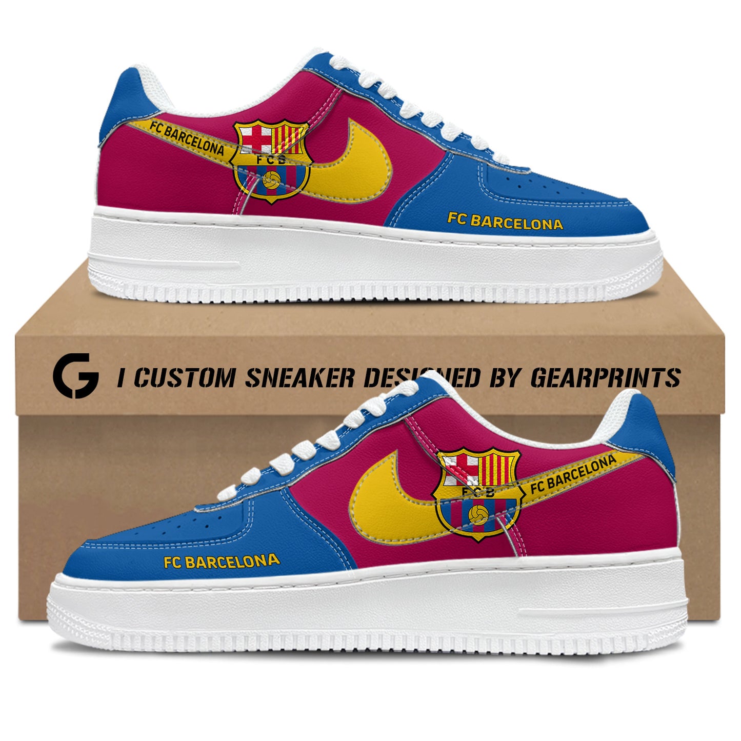 Barca FC NAF Custom Sneaker