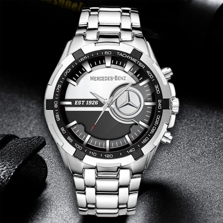 Personalized Merc EST 1926 Alloy Quartz Watch