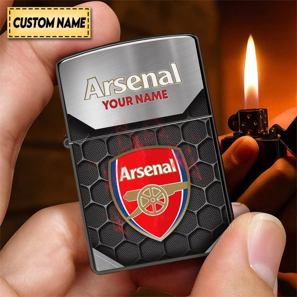Personalized Arsenal Zippo Lighter