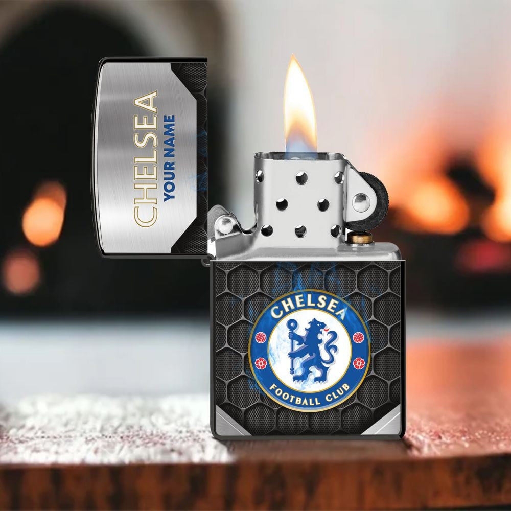 Personalized Chelsea Zippo Lighter