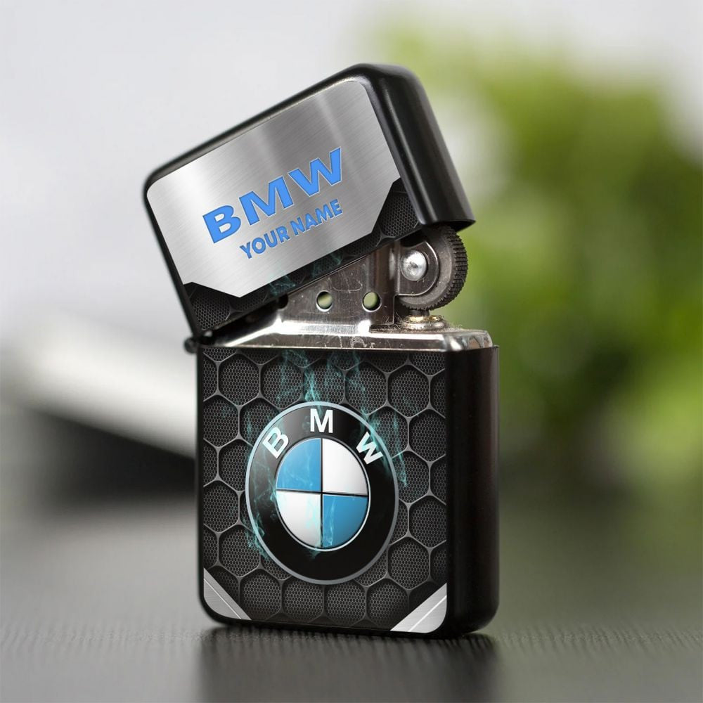 Personalized BW Zippo Lighter