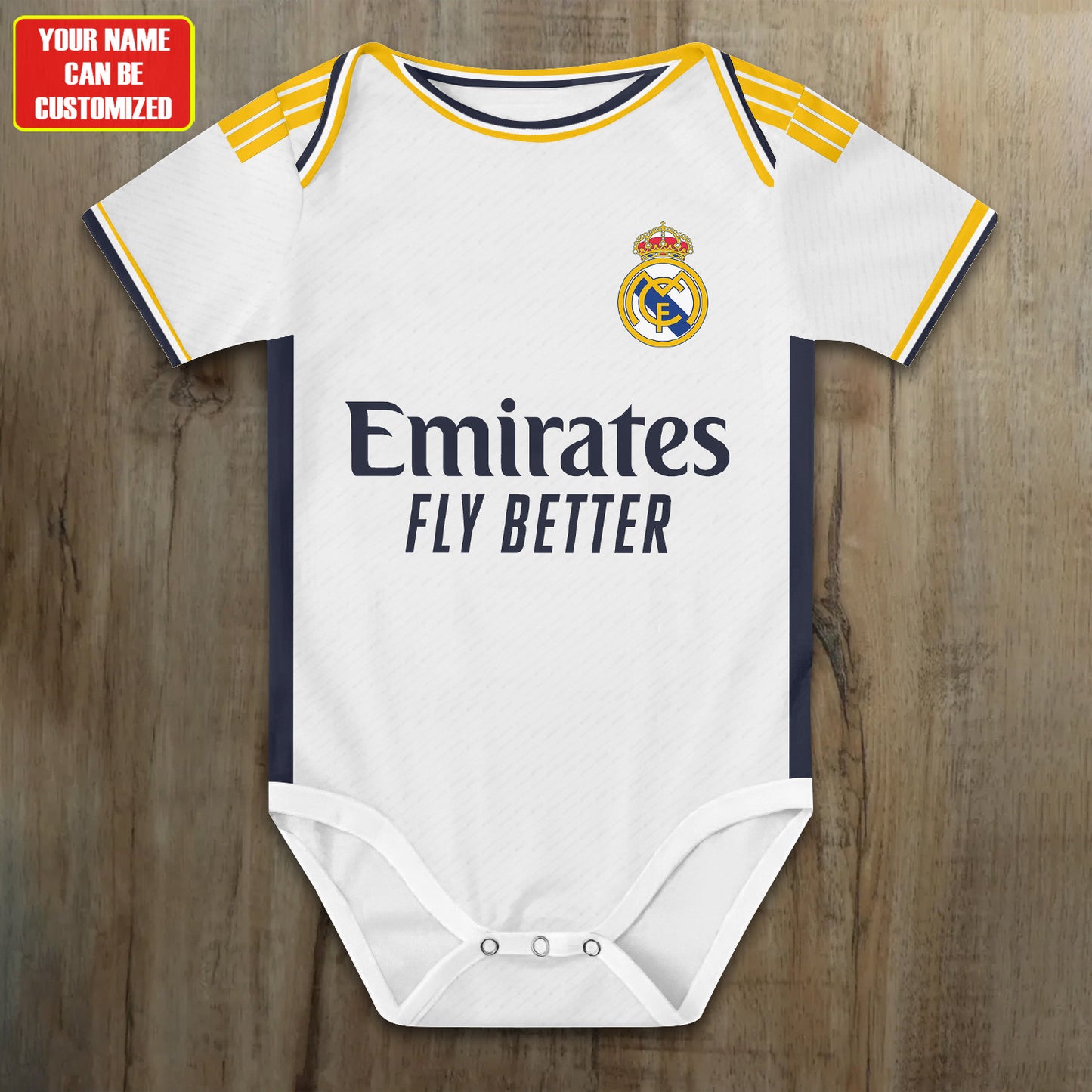 Customized Real Soccer Jersey , Baby Rib Bodysuit Sizes