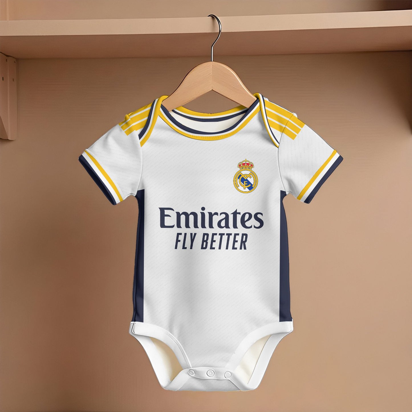 Customized Real Soccer Jersey , Baby Rib Bodysuit Sizes