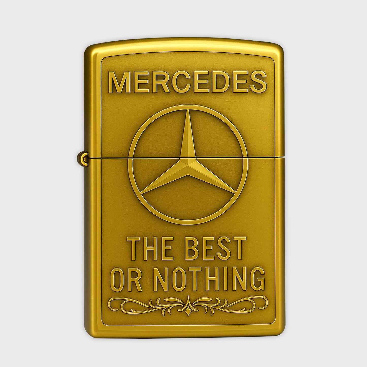Merc Golden Zippo Lighter