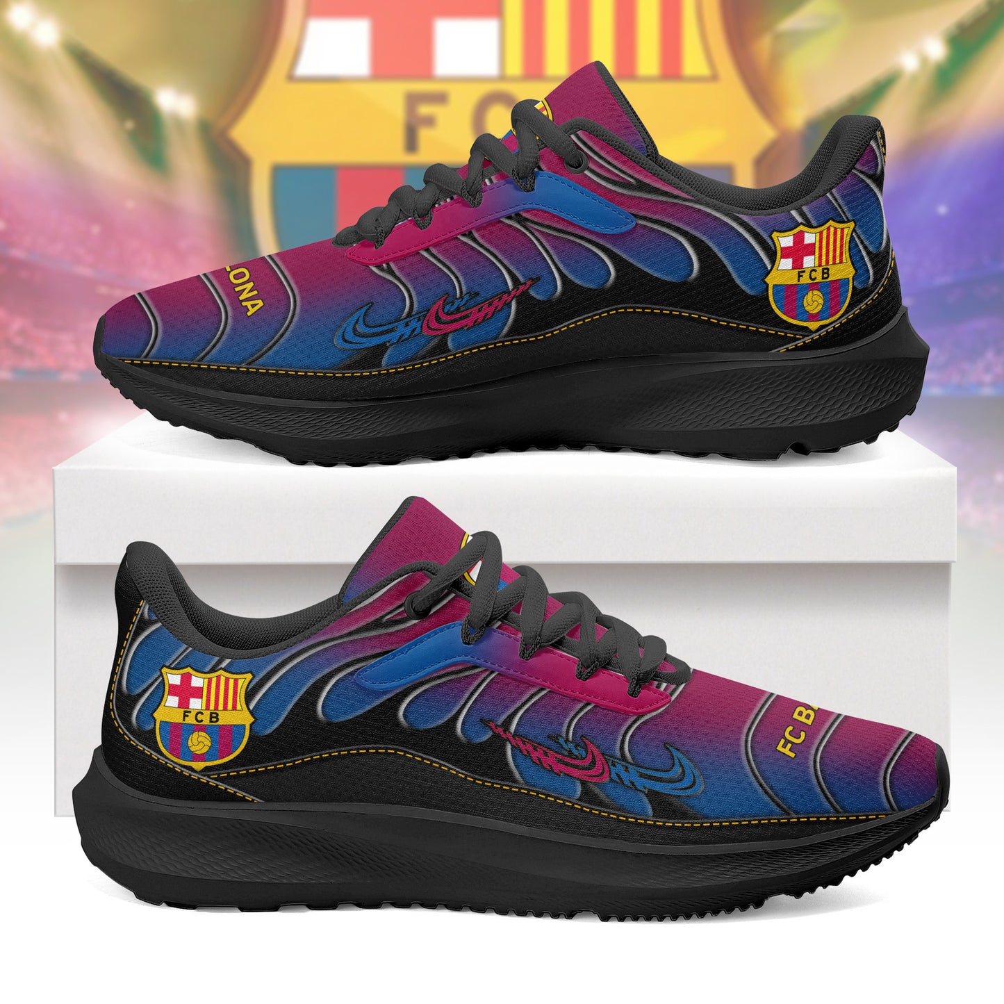 Barca Running Sport Chunky Custom Sneaker
