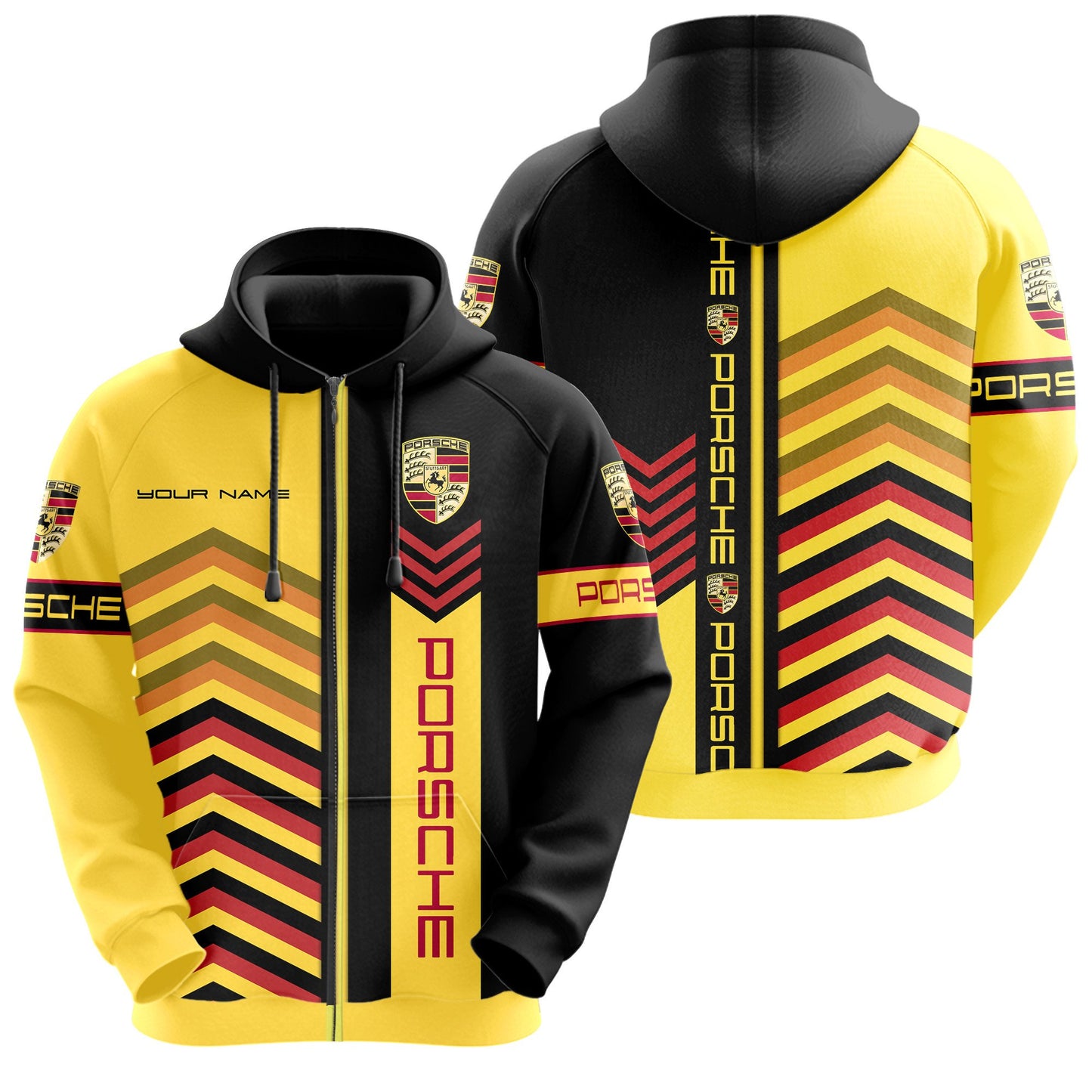 Personalized Pors Q10 3D All over Printed Hoodie and Sweatpants set