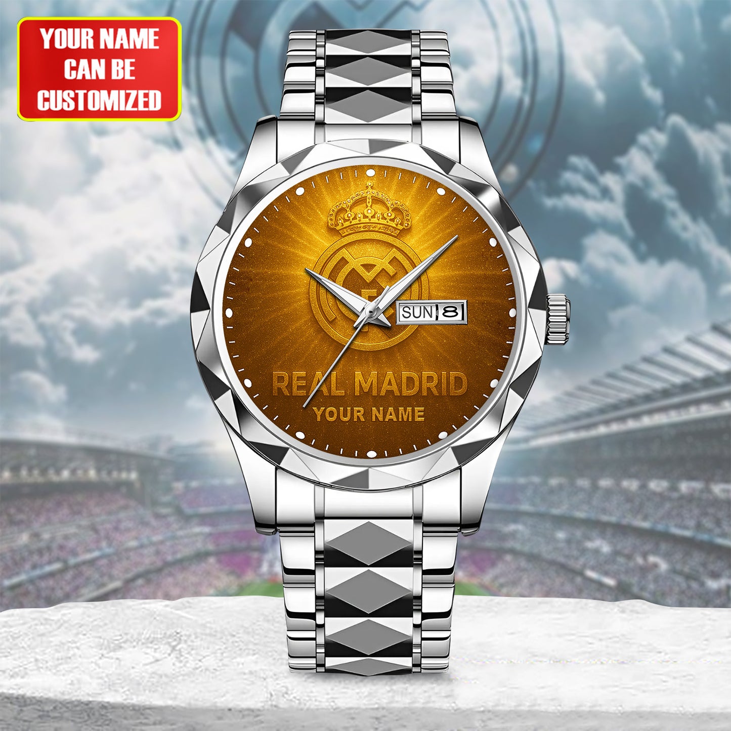 Personalized Real Golden Sport Alloy Charley Watch V2