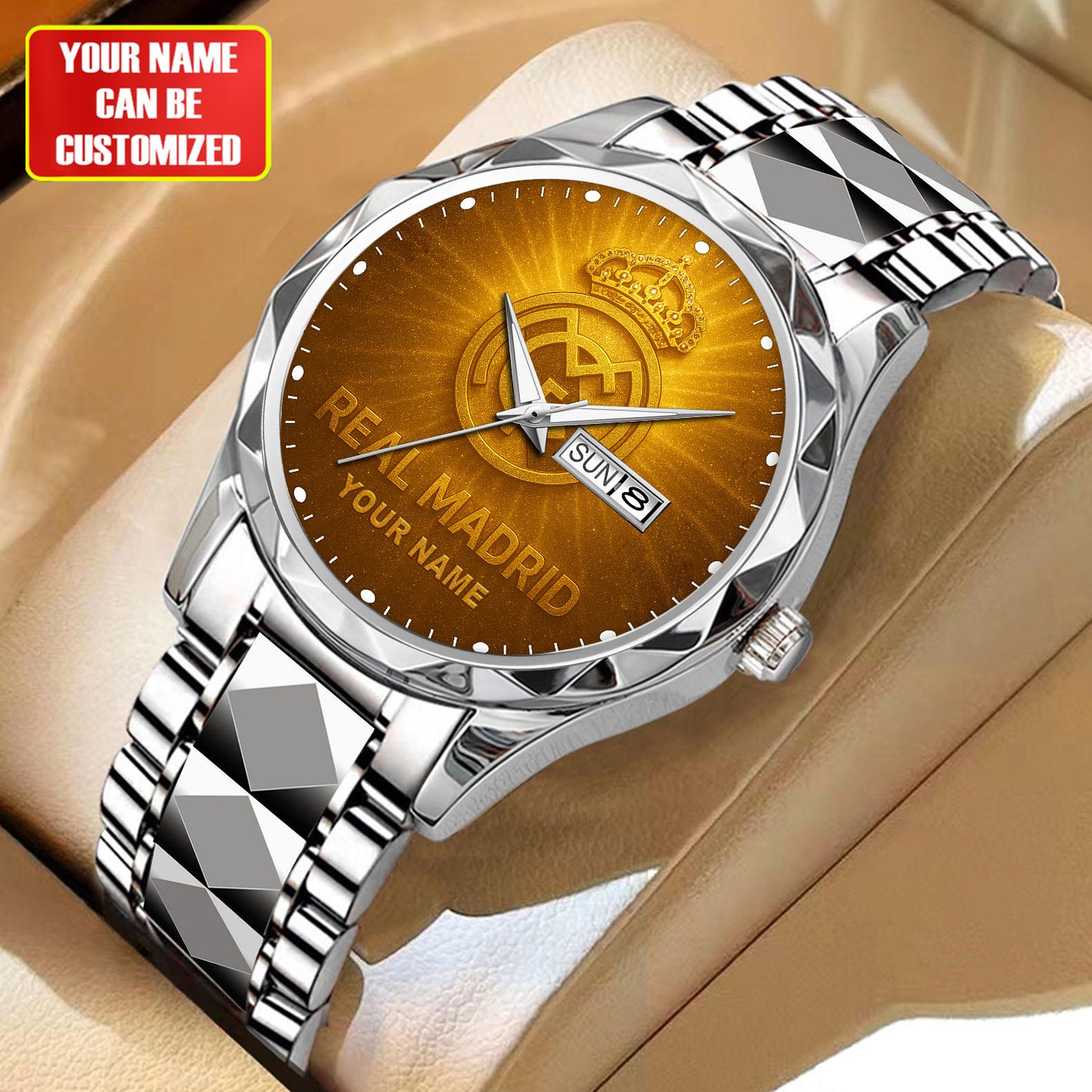 Personalized Real Golden Sport Alloy Charley Watch V2