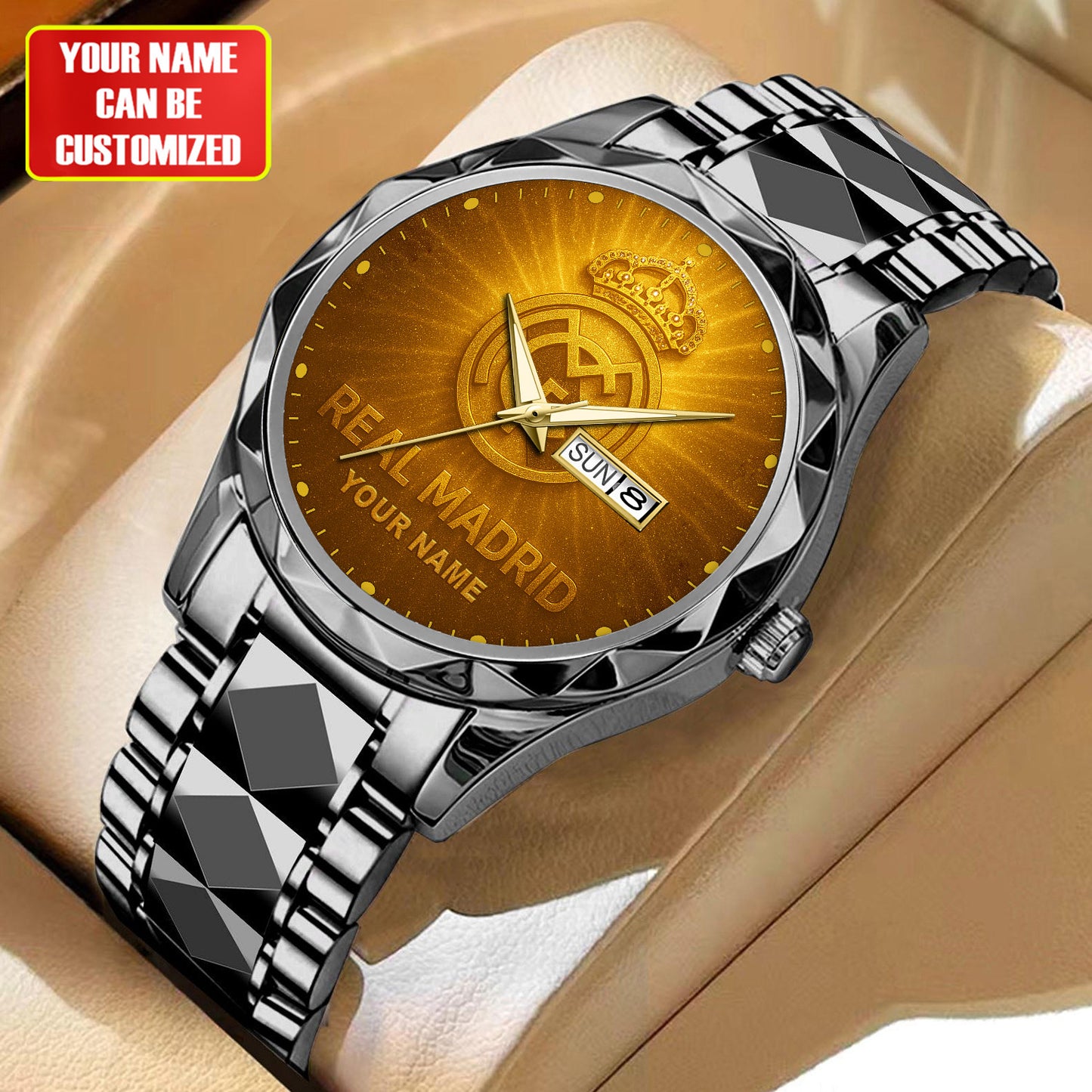 Personalized Real Golden Sport Alloy Charley Watch V2