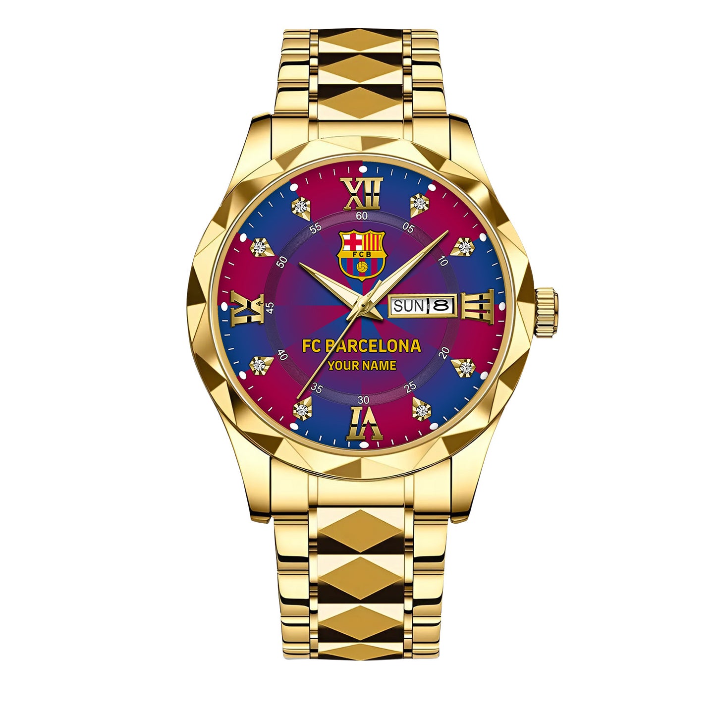 Personalized Barca Alloy Charley Watch