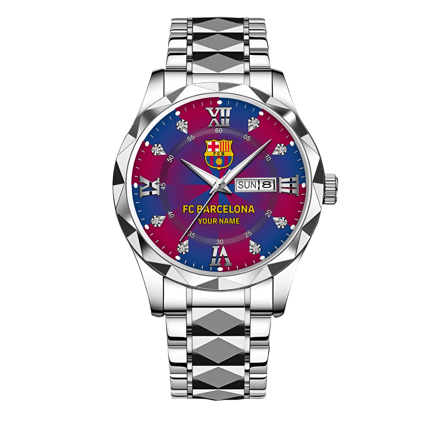 Personalized Barca Alloy Charley Watch