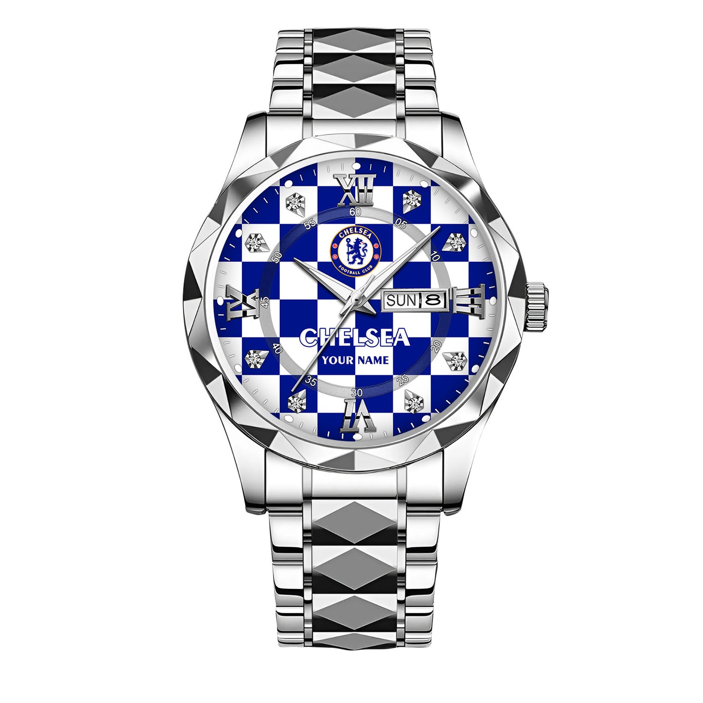 Personalized Chelsea Royalty Alloy Charley Watch
