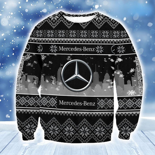 Merc Ugly Christmas Sweater , Unisex Wool Sweater