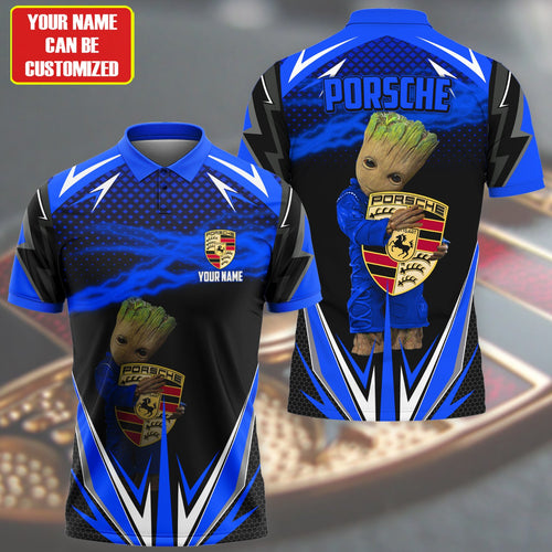 Personalized Gr Pors Blue 3D Full Printing Set , Shirt, Hoodie , Short ,Polo ,hawaii