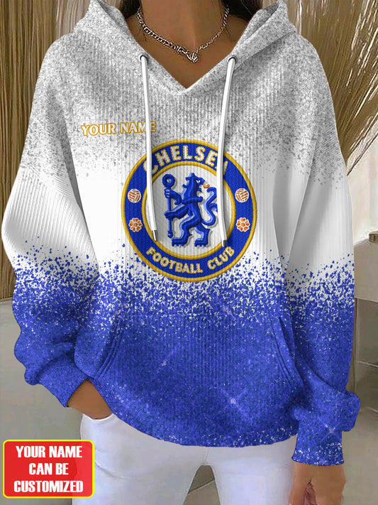 Personalized Chelsea All Over Print Casual Hoodie