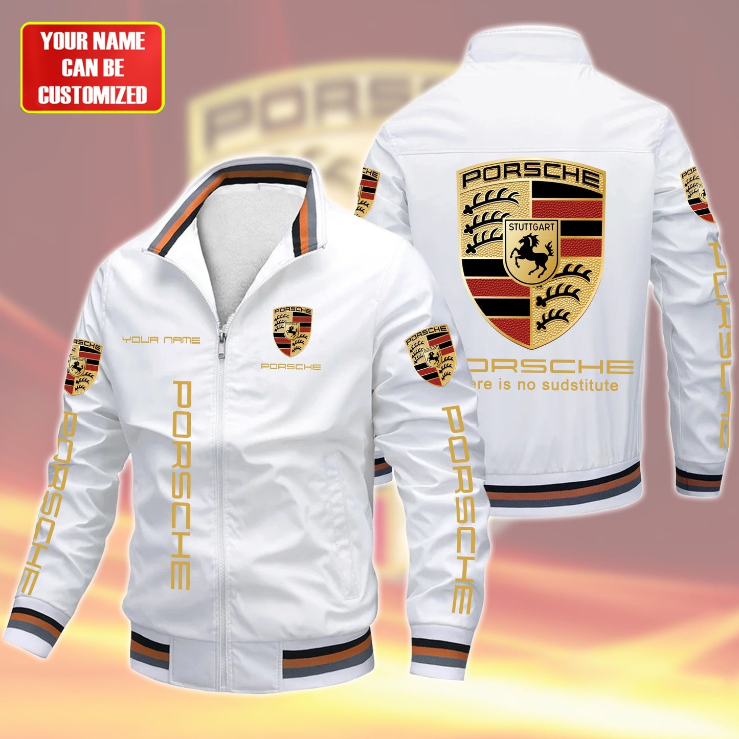 Personalized Pors Windbreaker Casual Jacket P160904