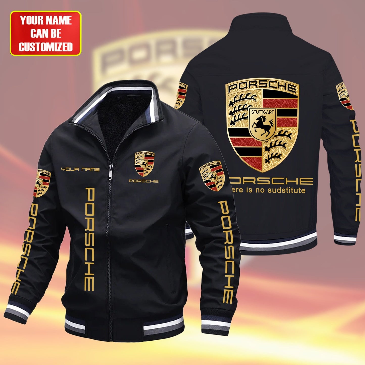 Personalized Pors Windbreaker Casual Jacket P160904