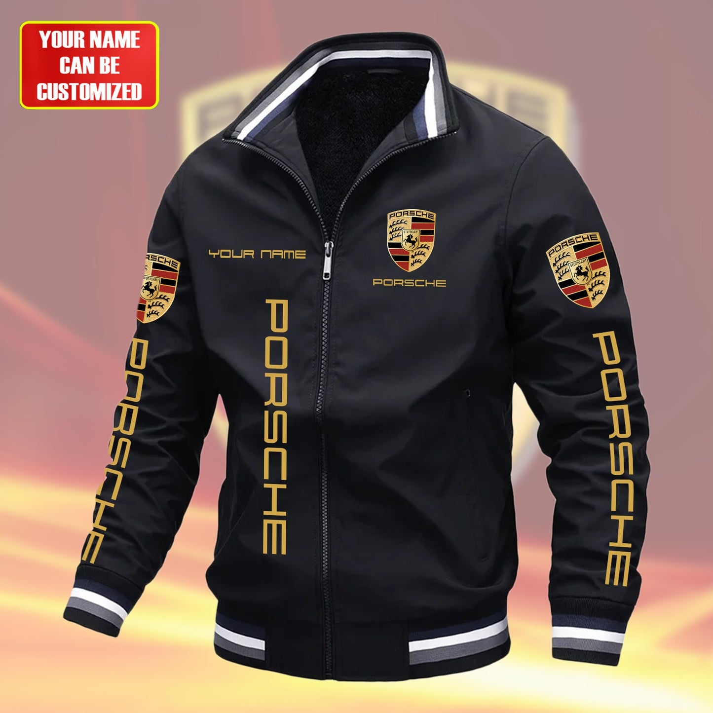 Personalized Pors Windbreaker Casual Jacket P160904