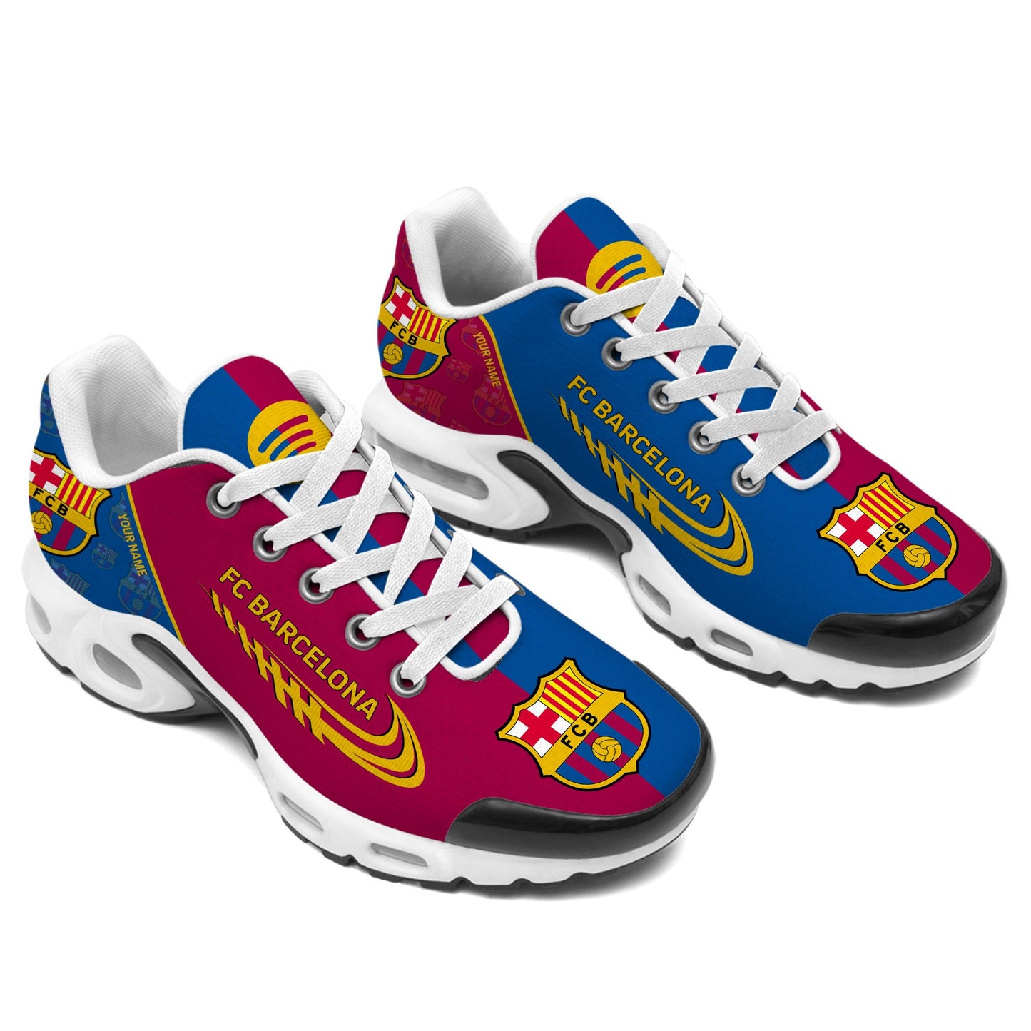 Personalized Barca FC Sport Air Cushion Sneaker