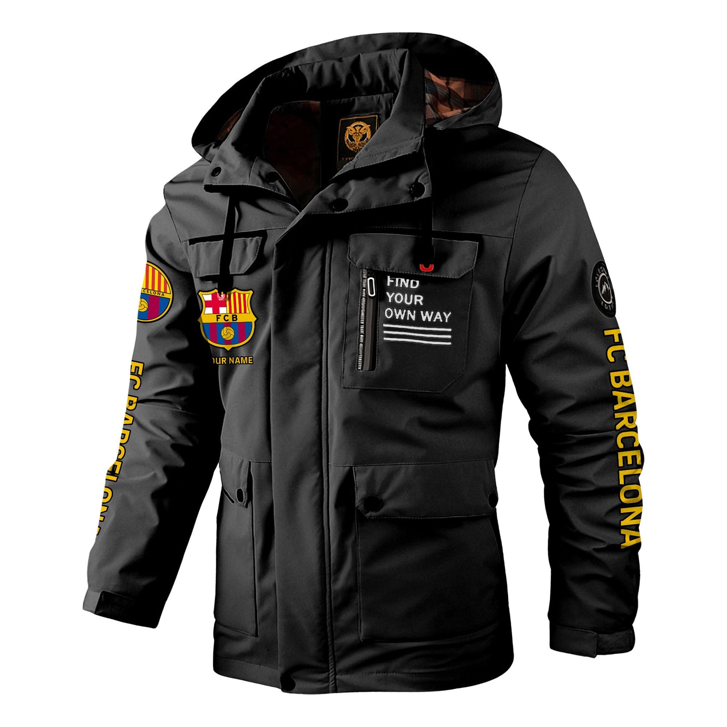 Barca Windbreaker Hooded Jacket P170901