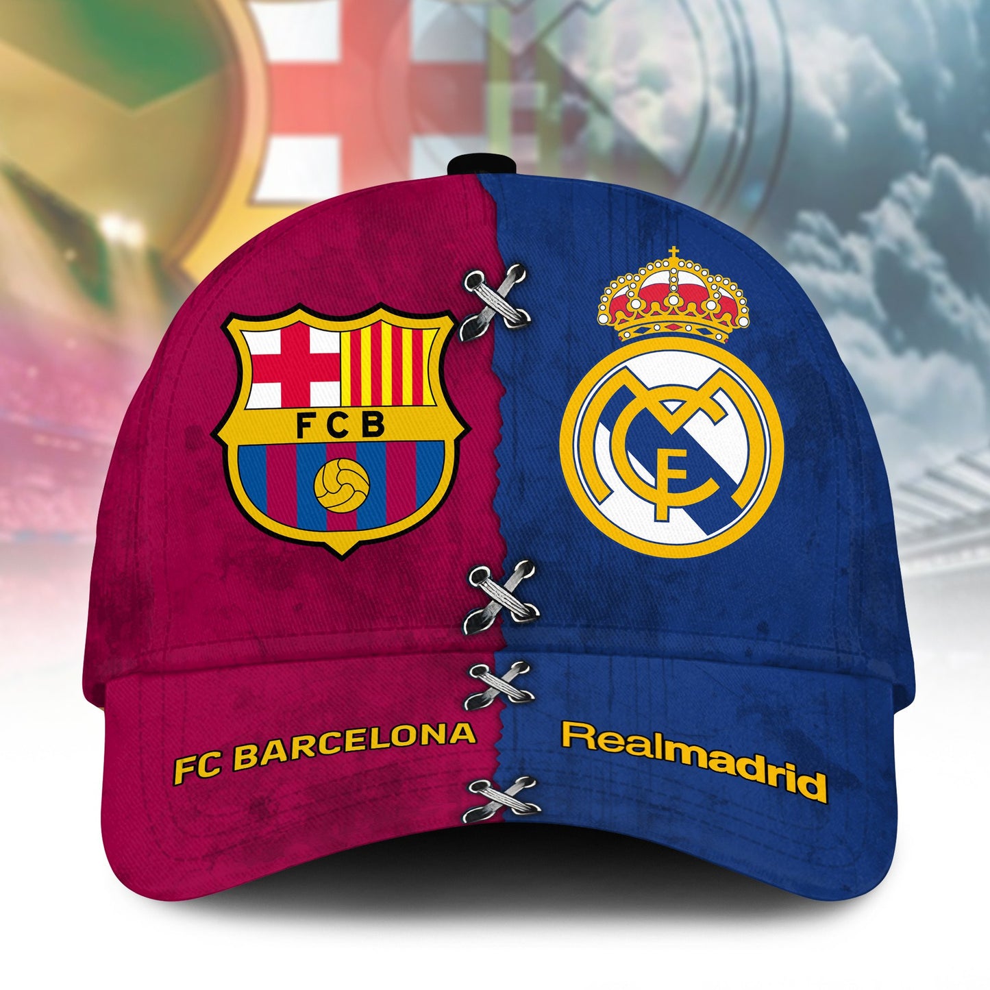 Personalized Barca x Real Sport Classic Cap