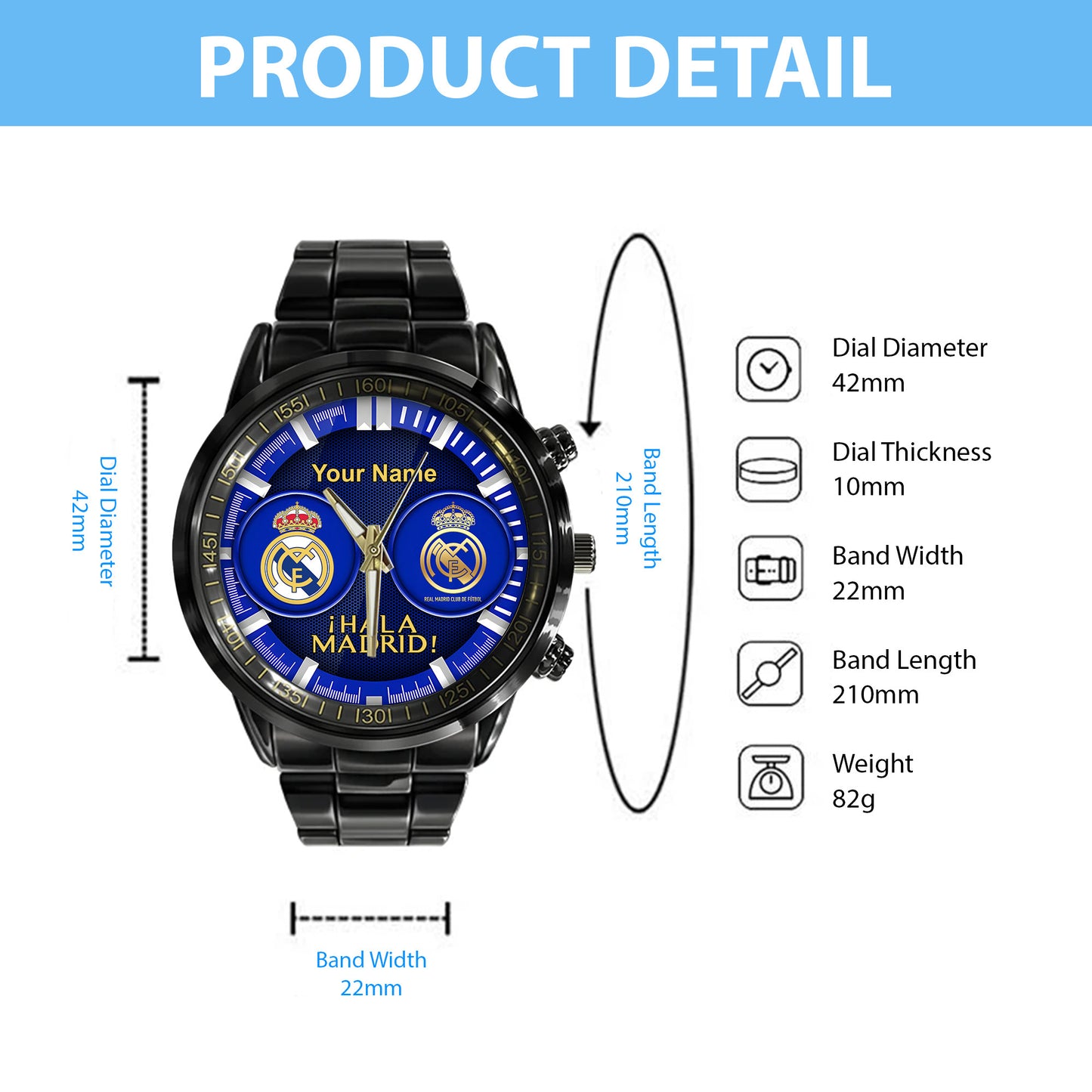 Real Luxury Stainless Steel Watch V2