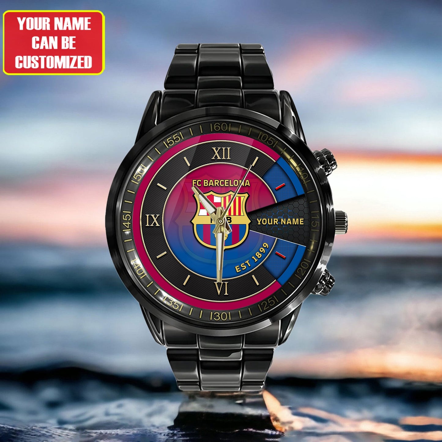 Barca Luxury Stainless Steel Watch