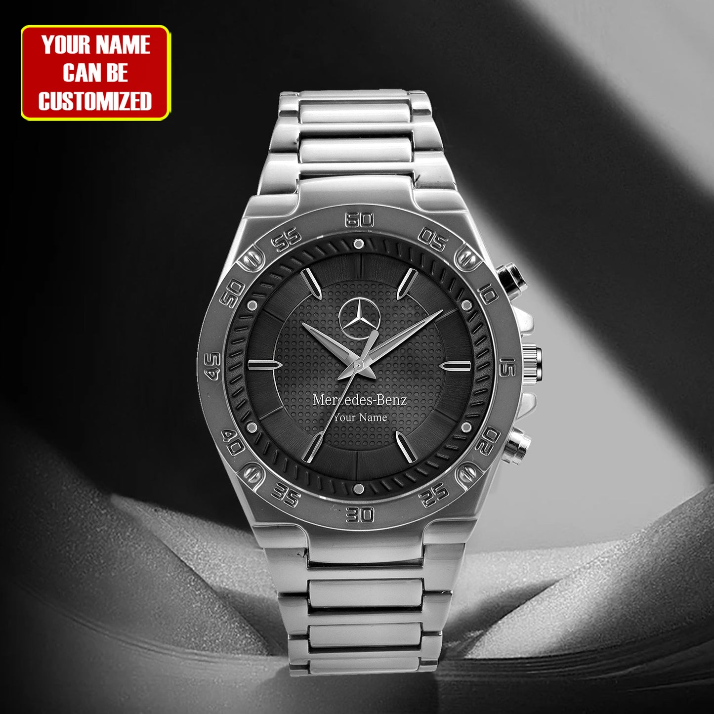 Personalized Merc Citizen Luxury Dial Steel Watch Q200904