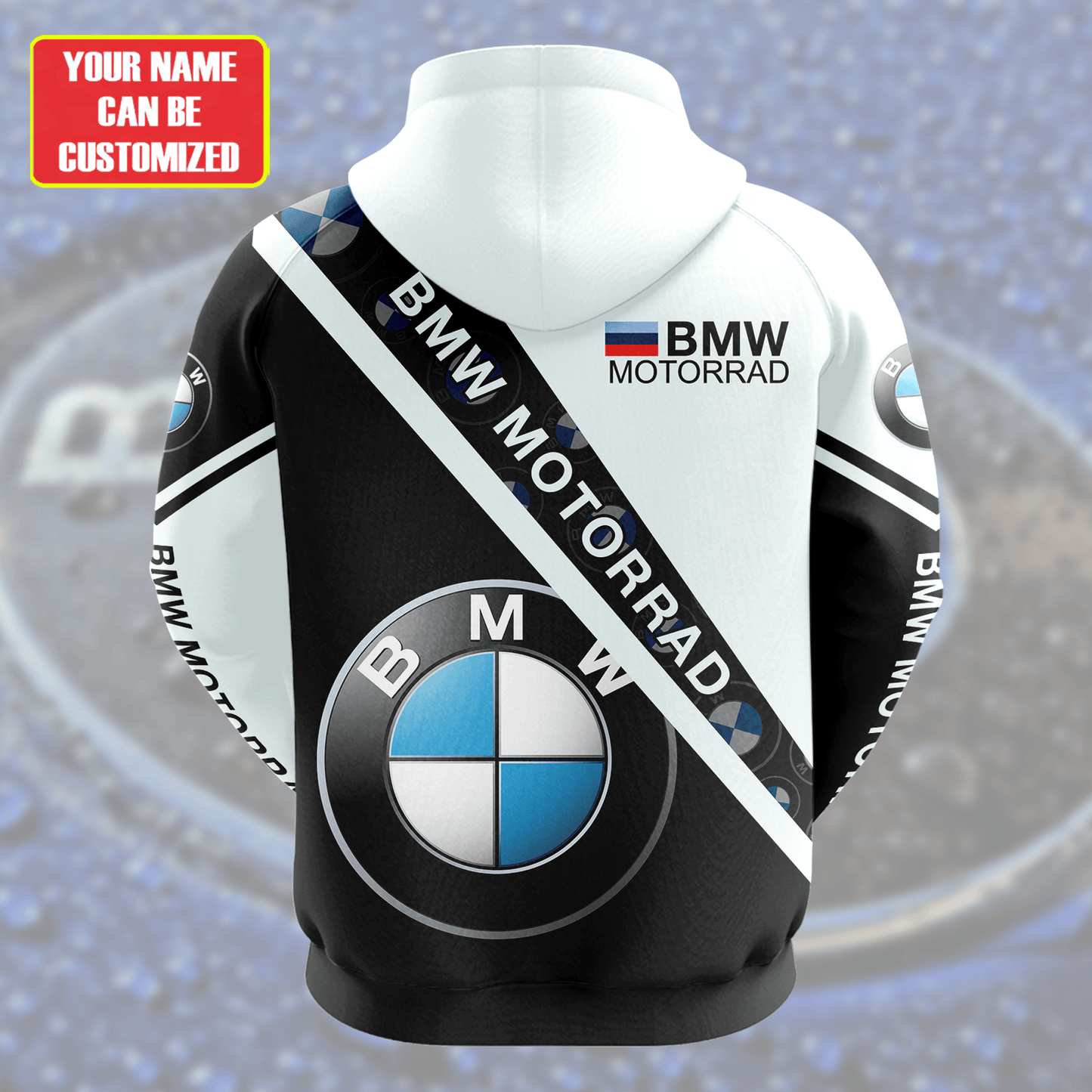 Personalized BW Motorrad Sport 3D All over Printed Hoodie and Sweatpants set