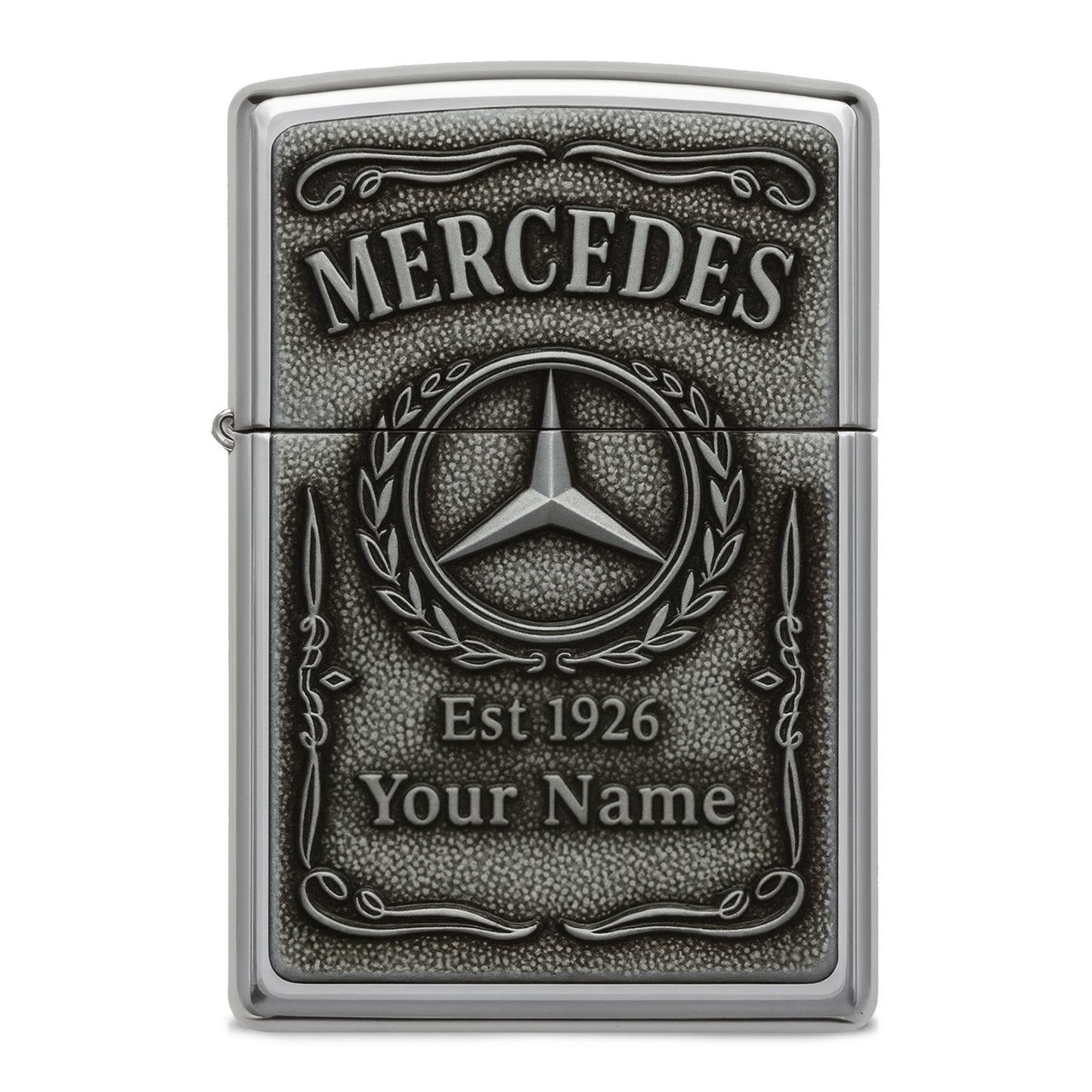 Personalized Merc Vintage Zippo Lighter