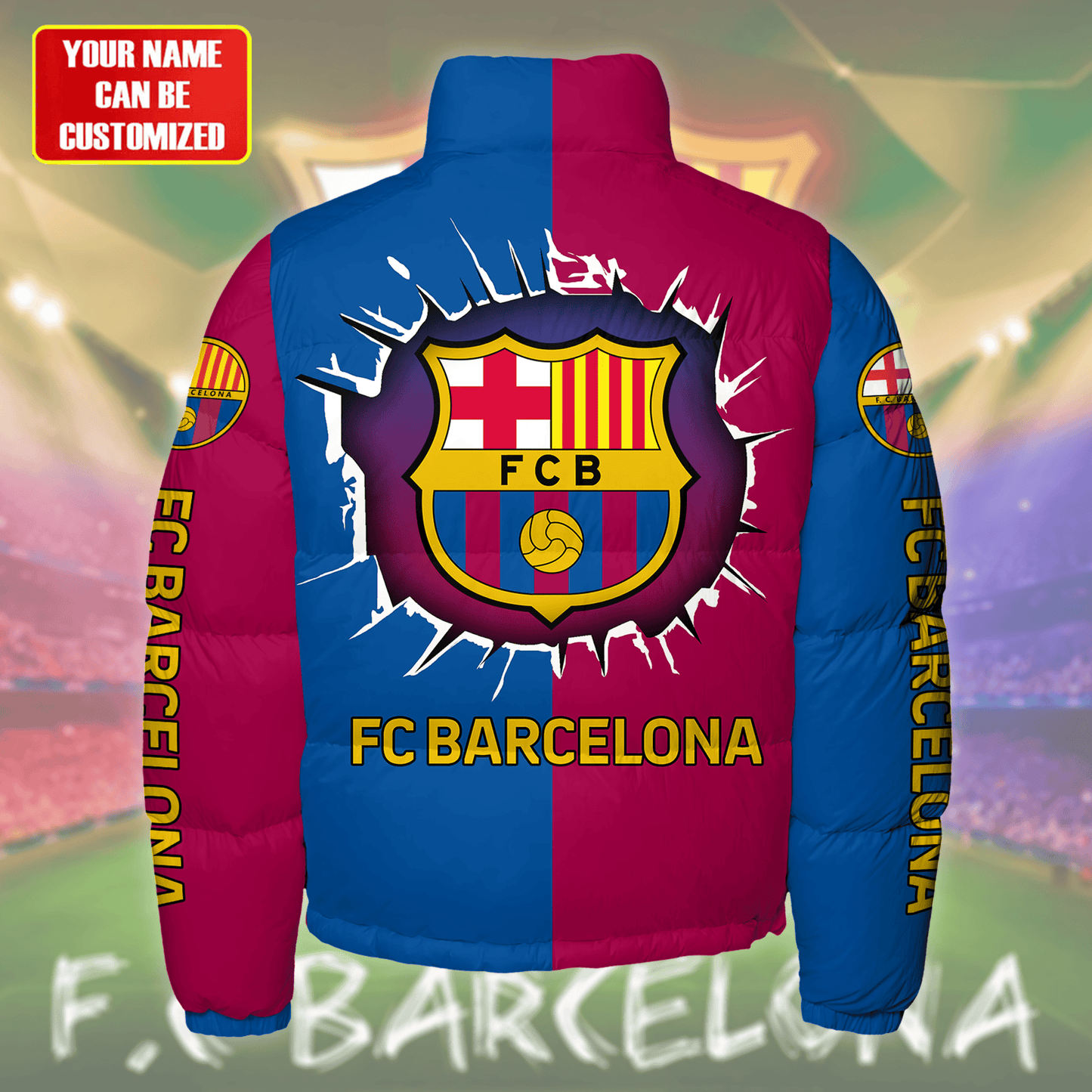 Barca Sport Puffer Thermal Stand Collar Jacket