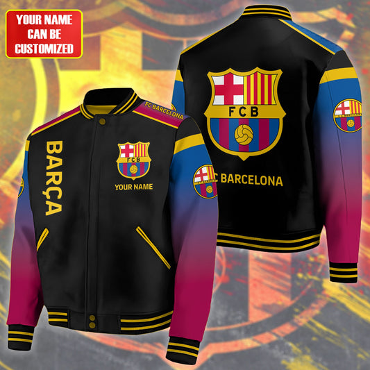Barca FC Sporty Baseball Jacket P250902