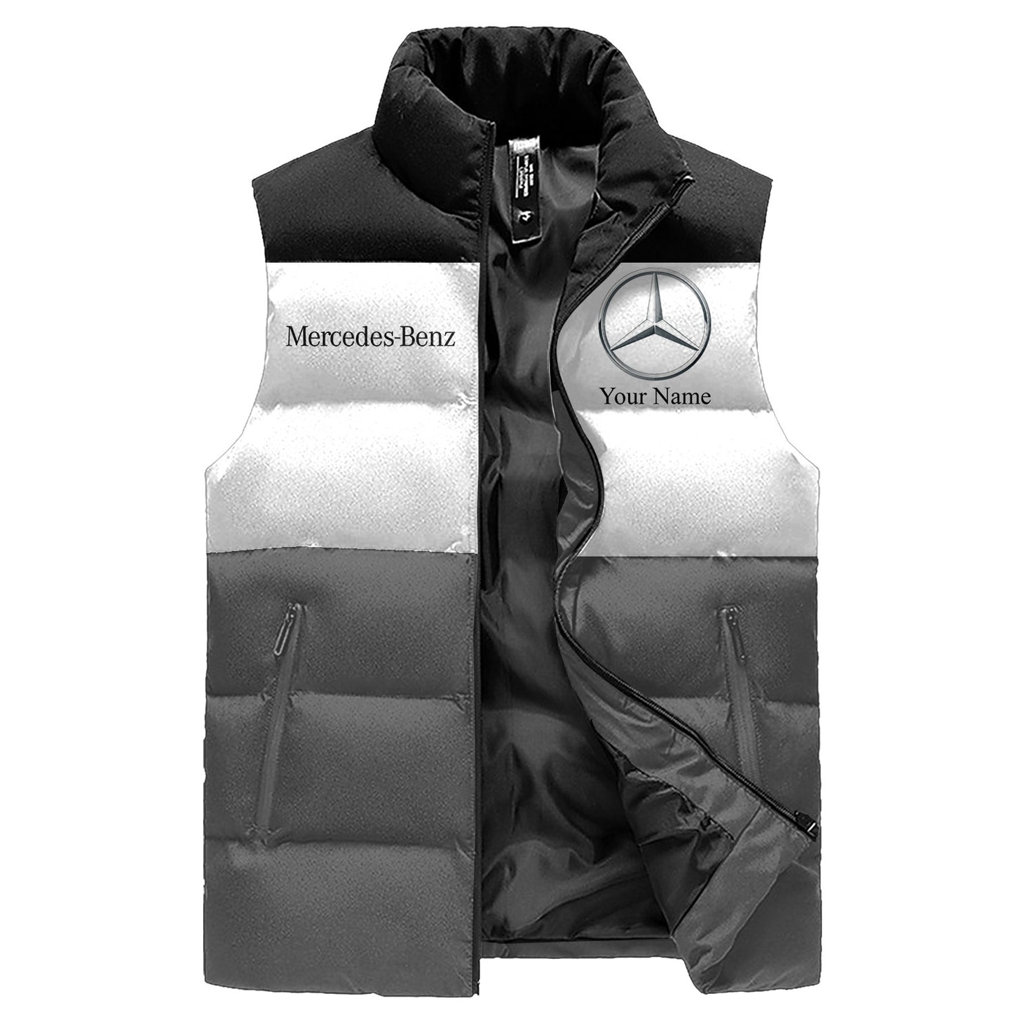 Merc The Best Sleeveless Windproof Puffer Jacket 3D