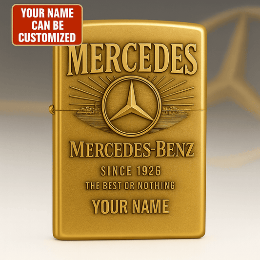 Personalized Merc Vintage Zippo Lighter V2